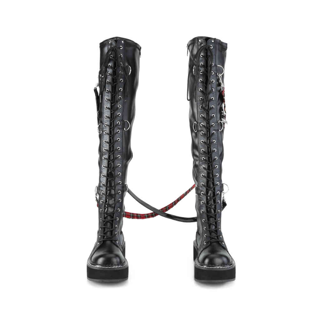 DemoniaCult - EMILY-377 Cuissardes - Noir
